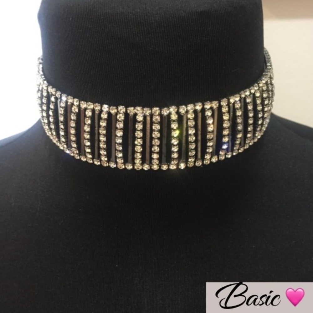 GORGEOUS Rhinestone Diamond Choker